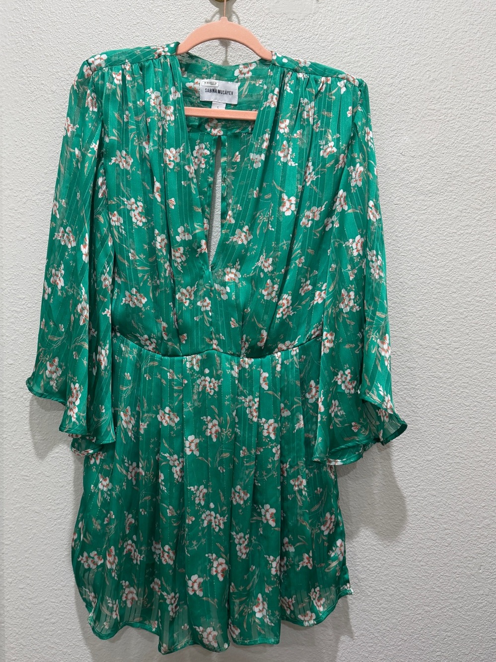 Sabina Musayev Adeline Mini Dress Sz Large